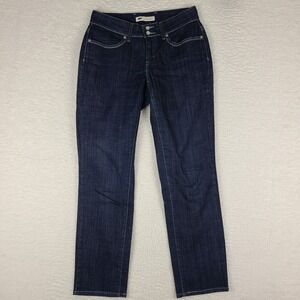 Levi's 529 Jeans Womens 30 x‎ 30 Curvy Skinny Leg Dark Wash Blue